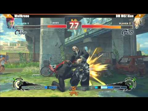 SSF4 AE2012 Top 8 Wolfkrone vs DM MCZ Xian - The Fall Classic Tournament