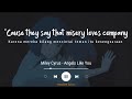 Miley Cyrus - Angels Like You (Speed Up) Cause they say that misery loves company (Lirik Terjemahan)