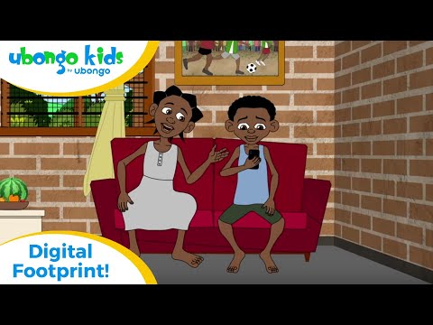 EPISODE 44: Digital Footprint! | Ubongo Kids | African Educational Cartoons