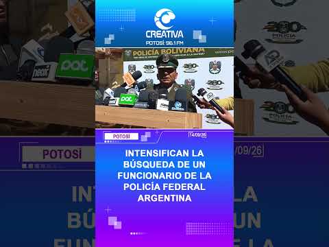 INTENSIFICAN BÚSQUEDA DE UN POLICÍA ARGENTINO