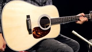 Video thumbnail for Martin Standard Series HD-35 Dreadnought Acoustic Guitar by Musician's Friend