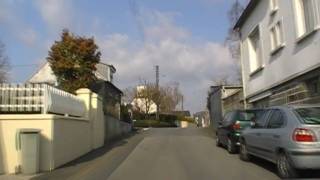 preview picture of video 'Driving Along Rue de Bazeilles & Rue du Maréchal Foch, Carhaix-Plouguer, Brittany 12th April 2010'