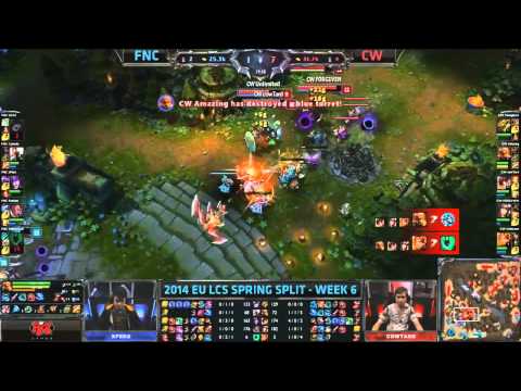 Amazing Shows off the Lee Sin Mechanics (Fnatic vs Copenhagen Wolves)