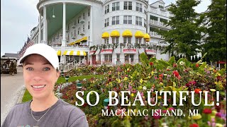 Mackinac Island, MI: Stunning Gardens & Grand Hotel Tour (filmed in June) ~ MUST SEE VIDEO!