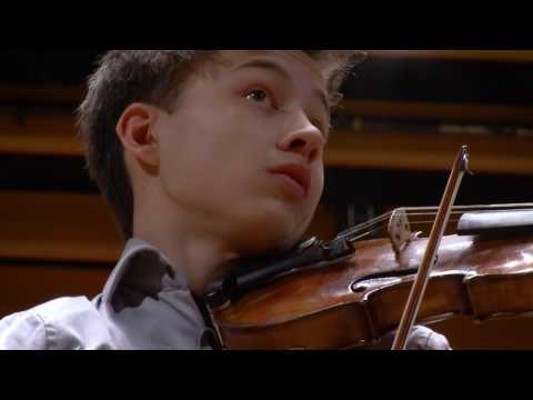 Johan Dalene, violin 2 pristagare Polstjärnepristes final 2017