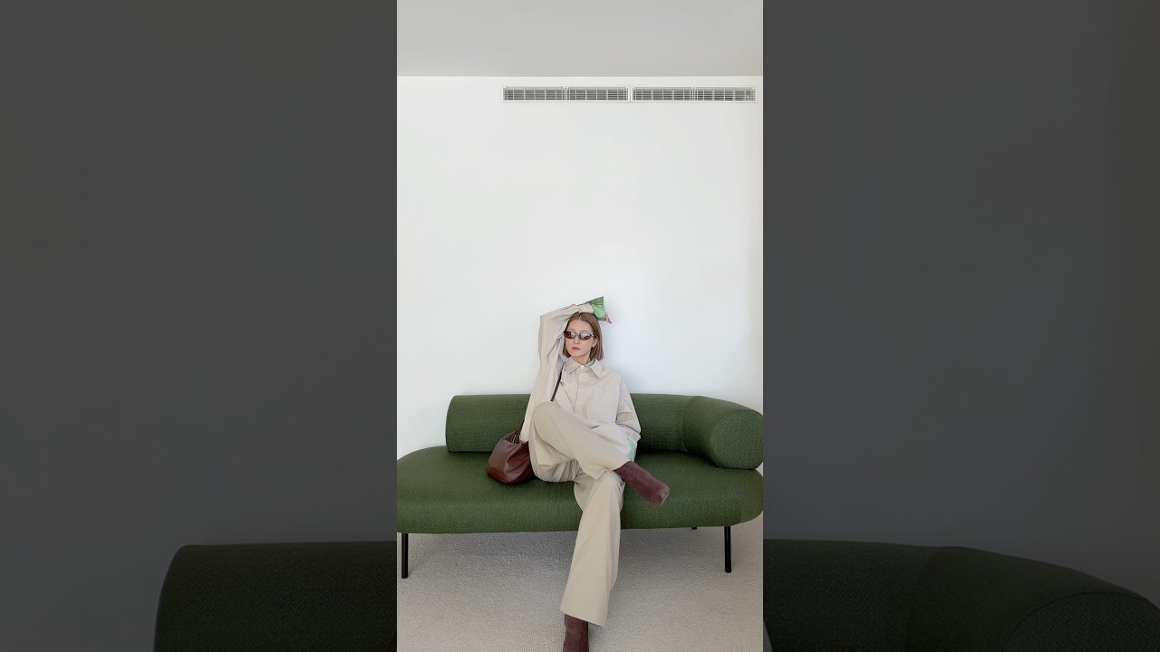 レイヤーシャツスタイル💚#clane#ootd#shorts#松本恵奈