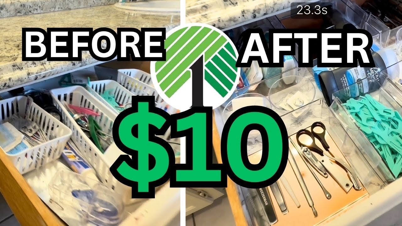 I Spent 10 MINUTES Organizing: These Dollar Tree Hacks ACTUALLY Work!