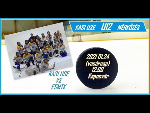 U12  KASI USE- ESMTK  /utolsó perc/2021 01 24