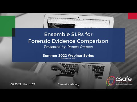 Ensemble SLRs for Forensic Evidence Comparison