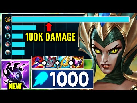 So I think Cassiopeia might be broken with the new AP item... (1000 AP, 100K DAMAGE)