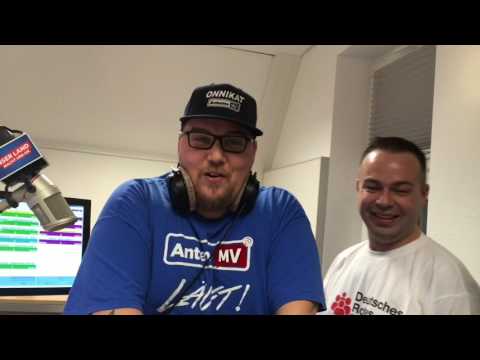 Onnis Gewichtswette bei Antenne MV - Das Trimm-Dich-Rad.