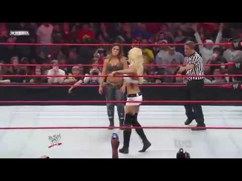 WWE Raw: Maryse vs. Mickie James, 4th May 2009