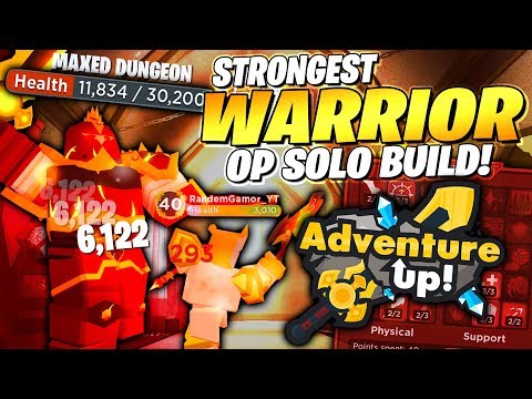 Steam 커뮤니티 동영상 Roblox Adventure Up Best Warrior Build Op Stronger Than Tanqr S Mage Build How To Get Gems Fast - deeterplays roblox group