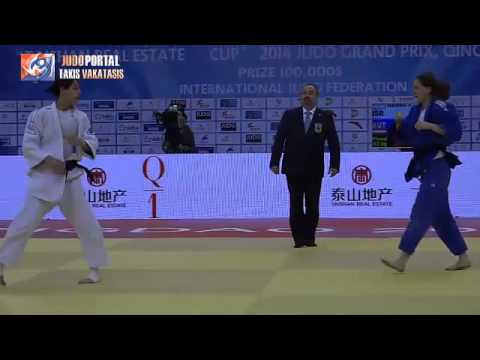 Judo Grand Prix Qingdao 2014 Final -63kg GERBI YARDEN (ISR) vs. UNTERWURZACHER (AUT)