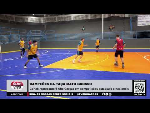 CAMPEÕES DA TAÇA MATO GROSSO | Cohab Sport Club representará Alto Garças em competições estaduais