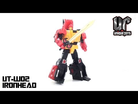 Video Review of the Unique Toys: UT-W02 Ironhead (aka Headstrong)