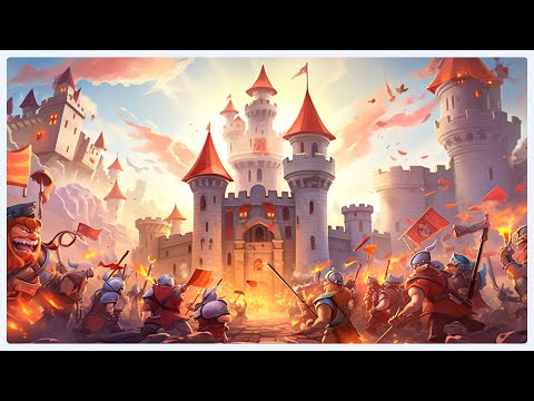 Defending my Kingdom from a MASSIVE Castle Siege - Thronefall