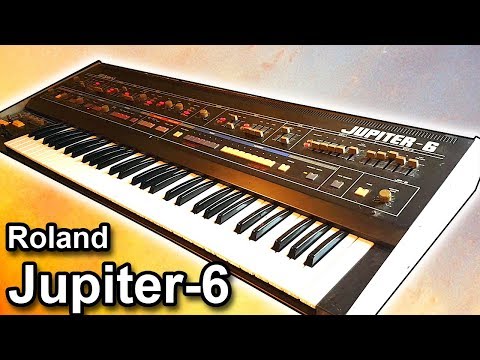 ROLAND JUPITER-6 | Presets, Sounds & Patches 【SYNTH DEMO】