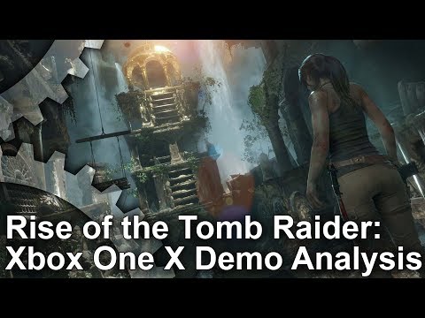 [4K] Rise of the Tomb Raider Xbox One X - Native 4K, High Frame-Rate and Enriched 4K Demo Analysis!