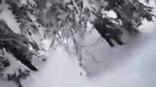 Snowboarding Lookout Pass 01Jan2008