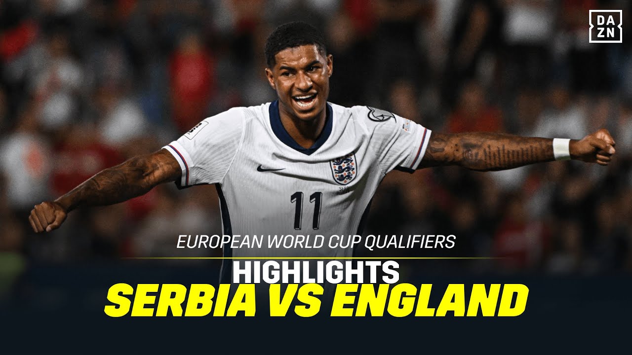 Serbia vs England | European 2026 World Cup Qualifiers