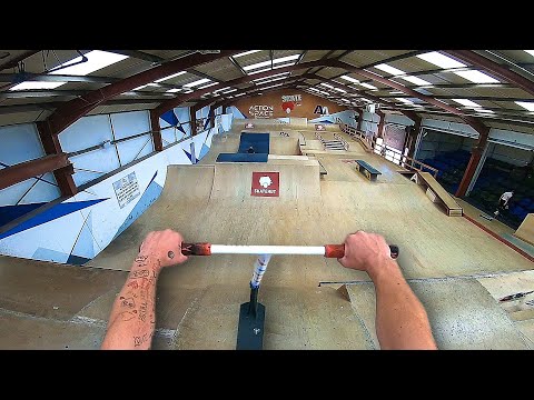 Fahren in einem 5.000.000 £ teuren Skatepark