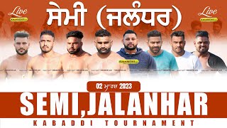 Semi (Jalandhar) Kabaddi Tournament 03 Mar 2023