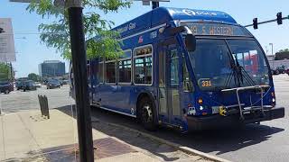 Pace Bus ElDorado CNG #17558 on Route 349