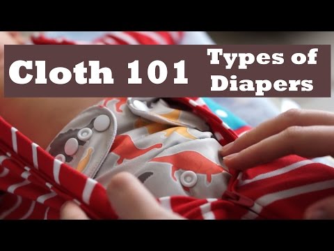Types of baby cloth diapers