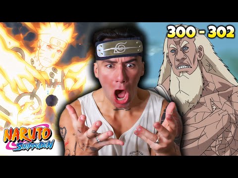 NARUTO VS. THIRD RAIKAGE!! Naruto Shippuden Reaction: Ep. 300 - 302