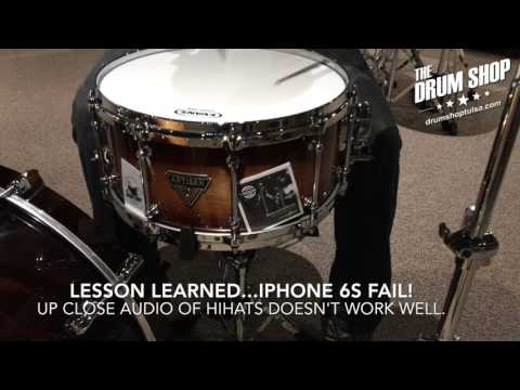 Dixon Artisan by Brady Drums Rose Gum 14in X 6.5in Snare Drum - Gear Demo - The Drum Shop