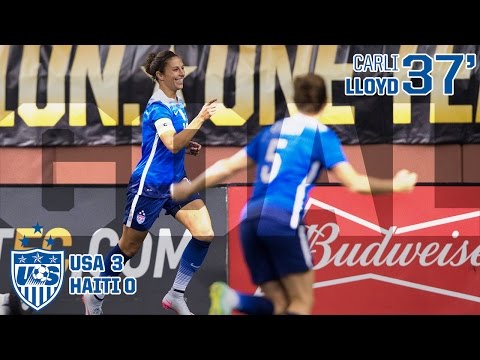 WNT vs. Haiti: Carli Lloyd Second Goal: Sept. 17, 2015