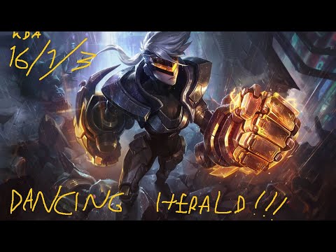 EH03 LOL - Vi VS Diana JNG 16/1/3 RIFT HERALD DANCING