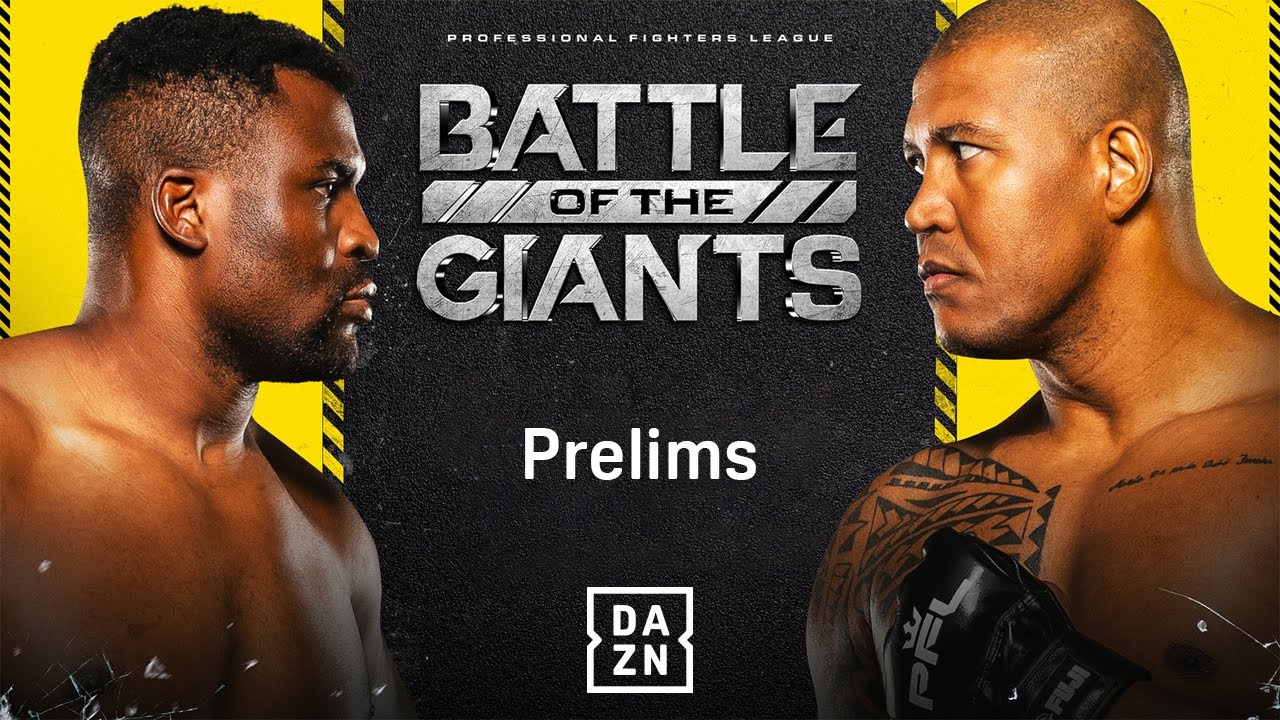 FRANCIS NGANNOU VS. RENAN FERREIRA | BATTLE OF THE GIANTS EARLY CARD LIVESTREAM