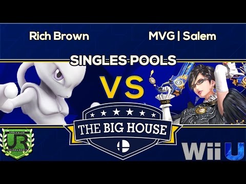 TBH6 PHASE 2 POOLS  - Rich Brown (Mewtwo) vs MVG Salem (Bayonetta) - Wii U