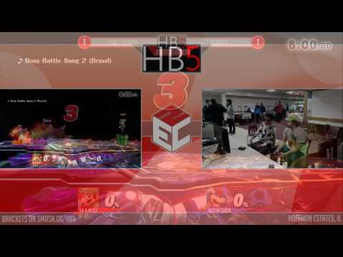 Hidden Bosses 5.0 Losers Quarters - JTDUNX (Mario) vs. Seabass (Bowser)