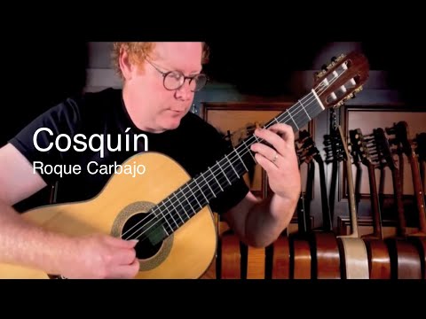 "Cosquín" by Roque Carbajo - Performed by David Jacques