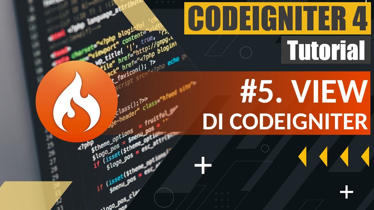 Tutorial Codeigniter 4 untuk Pemula | #5. Cara Kerja View di Codeigniter