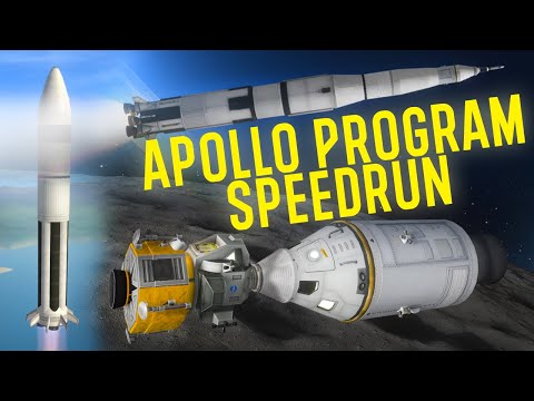 KSP: Recreating the ENTIRE Apollo Program and its Rockets!