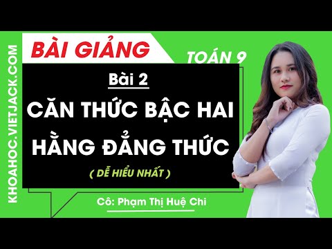 Lý thuyết Căn thức bậc hai và hằng đẳng thức lớp 9 (hay, chi tiết)