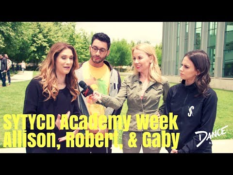SYTYCD Academy Week Season 14: Allison, Robert, & Gaby