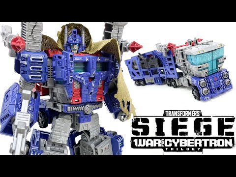 Transformers PREMIUM FINISH War For Cybertron ULTRA MAGNUS Review