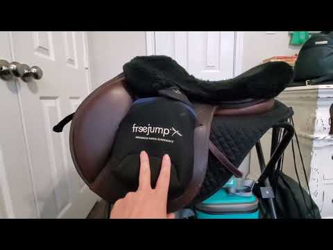 FreeJump Stirrup Pockets - How to run up the irons and Pro Grip leathers