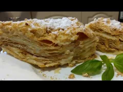 Торт Наполеон. Самый слоеный и вкусный рецепт.