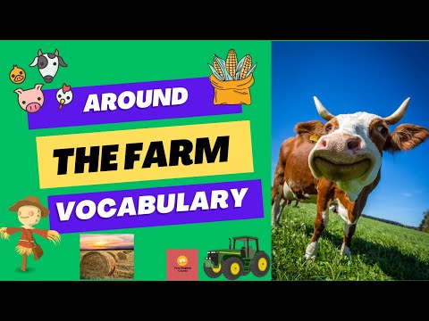 Farm vocabulary, in English, Farm Animals