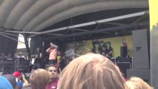 The black dahlia murder- goat of departure...denver warped