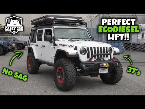 Best Lift Kit Setup for Jeep Wrangler JL Ecodiesel!