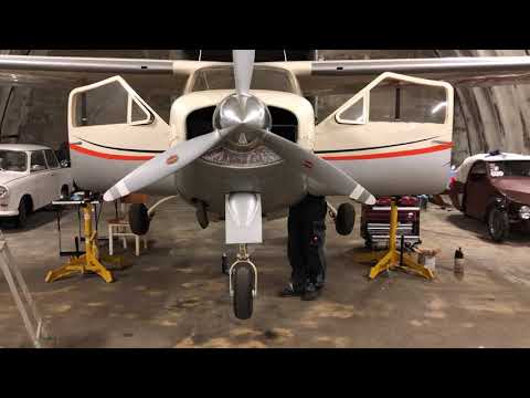 Cessna 177RG Cardinal gear swing test