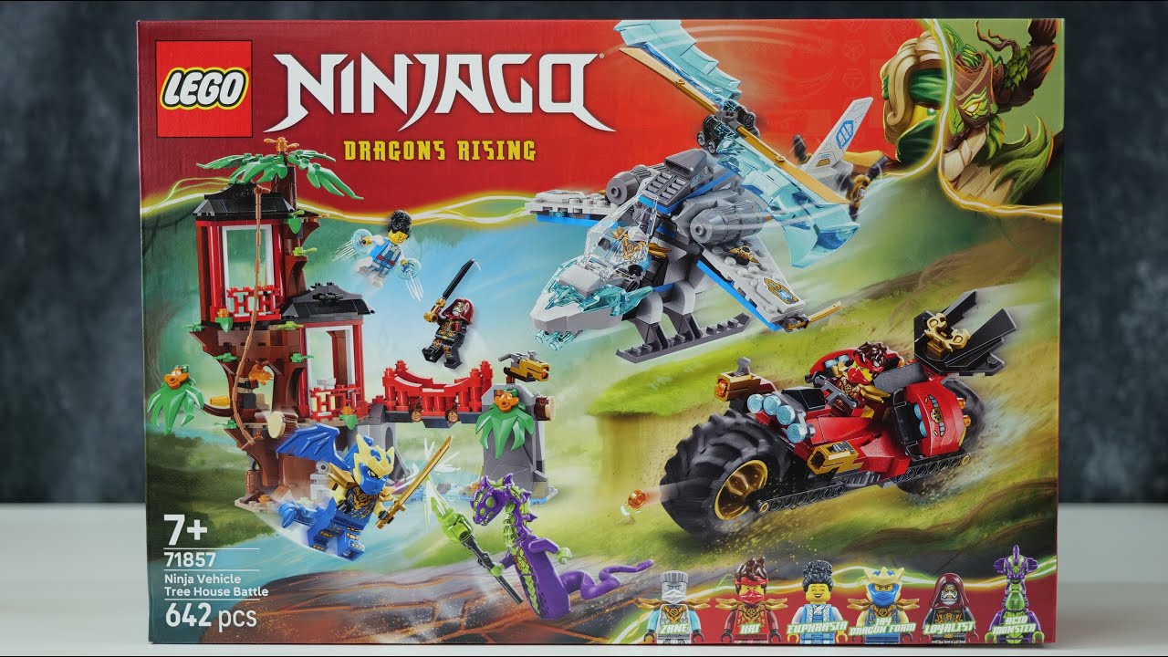 LEGO Ninjago - Souboj nindža vozidel a domek na stromě