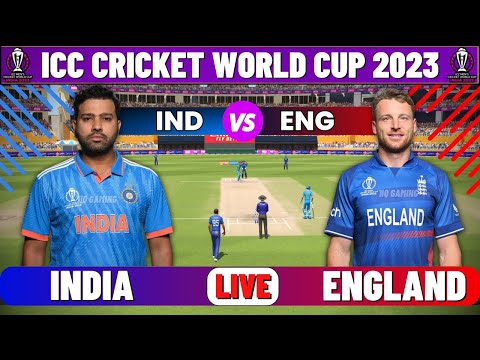 Live: IND Vs ENG, ICC World Cup 2023 | Live Cricket Score | India Vs England | 1st Innings